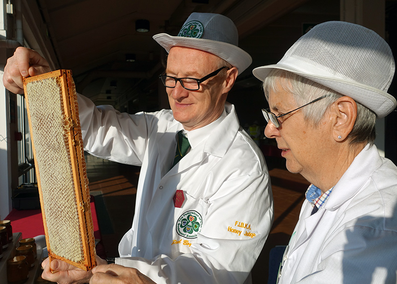 Honey Judges Paul Boyle and Margaret Murdin